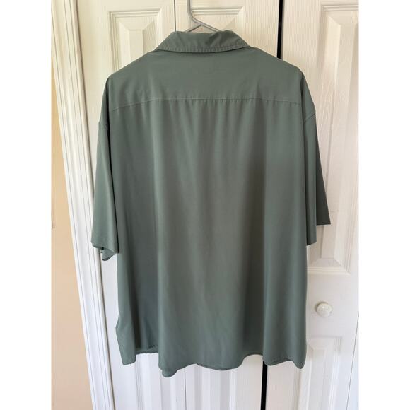 Jachs New York Green Buttondown Shirt Men's 2XL - Picture 3 of 6